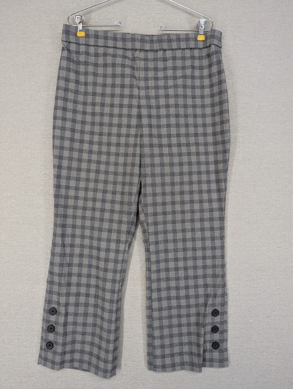 Simply Vera Vera Wang Cropped Flare Pants Size Large -0925F69
